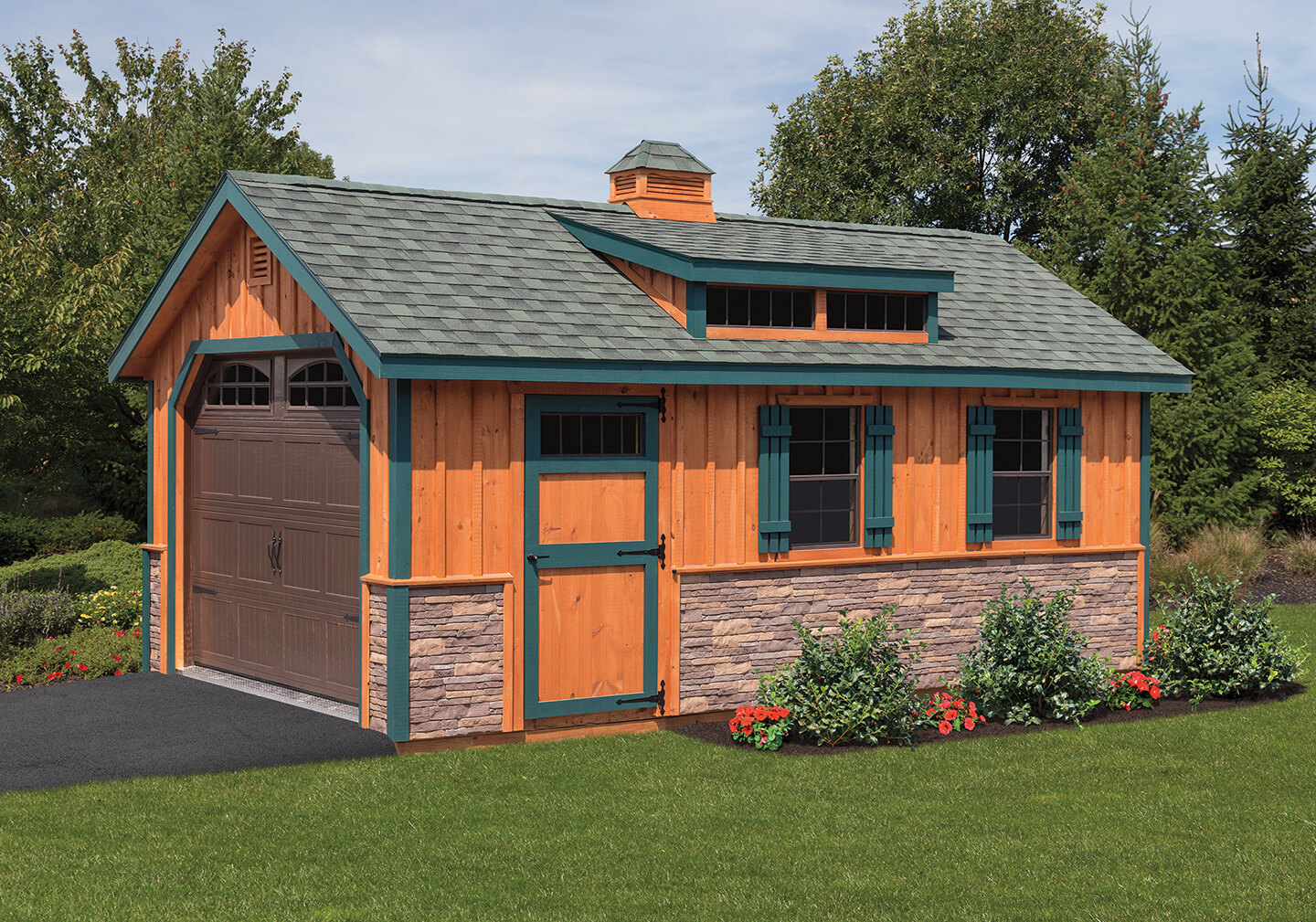 Pre-built &amp; Custom Garages | Cedar Craft Storage Solutions