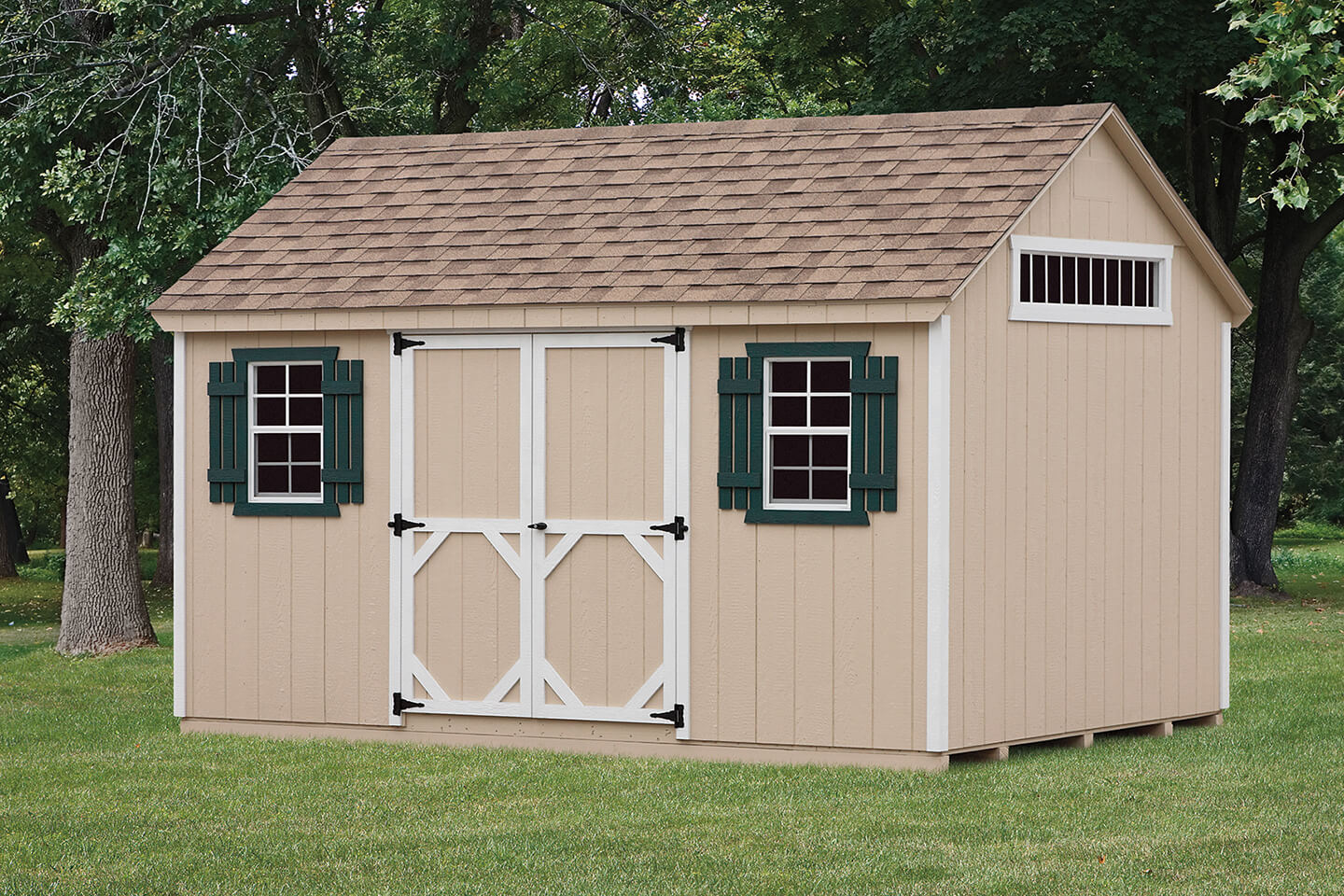 Vinyl A-Frame Storage Sheds Cedar Craft Storage Solutions