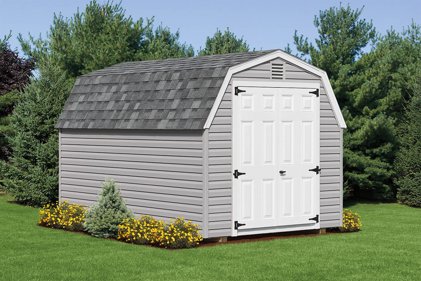 Mini Barn & Hip Roof Sheds | Cedar Craft Storage Solutions