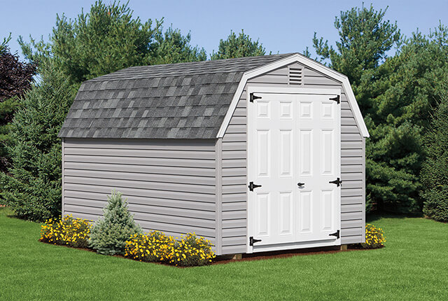 mini barn & hip roof sheds cedar craft storage solutions